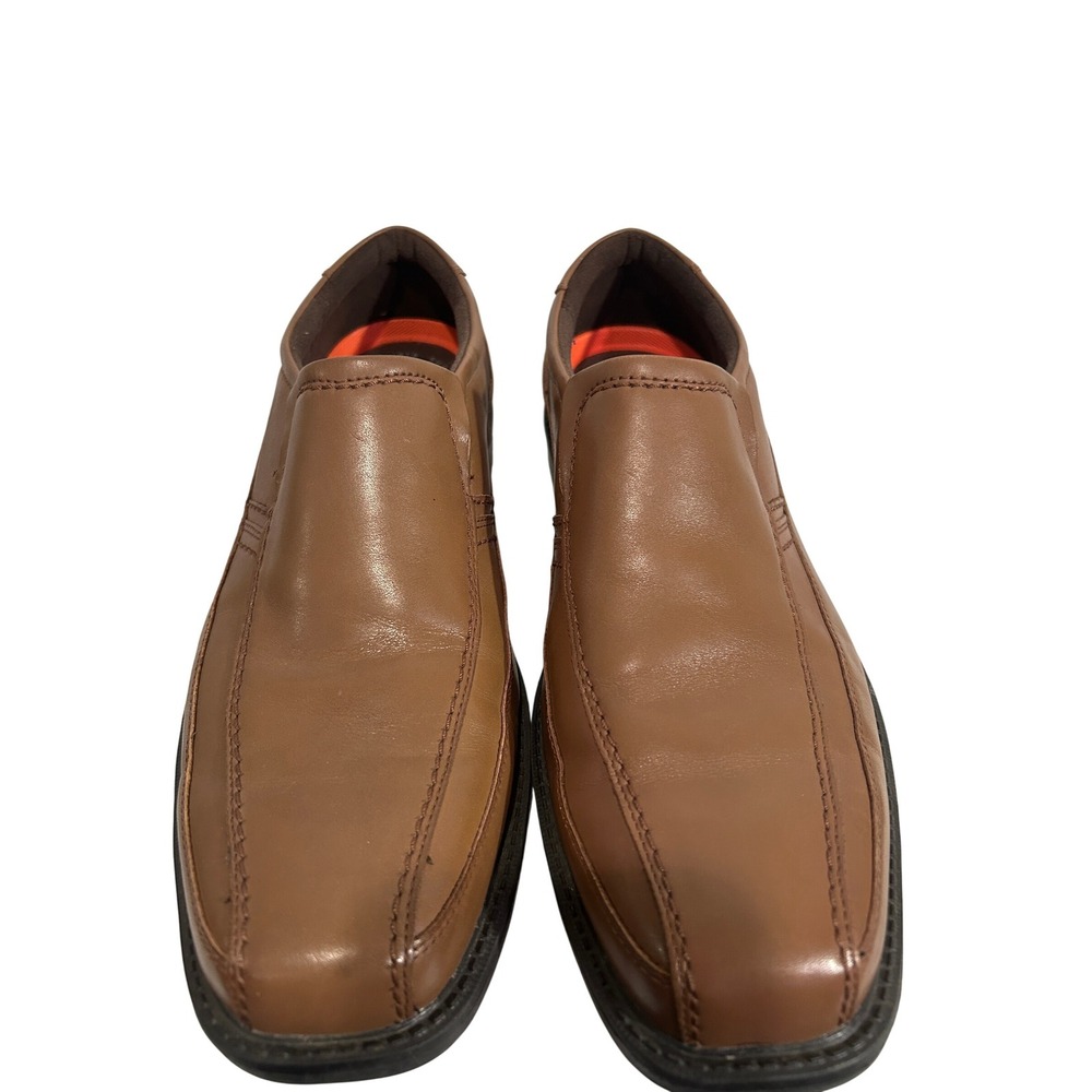 Rockport TruTech Men's Size 10.5 Tan Leather Slip-On Loafers